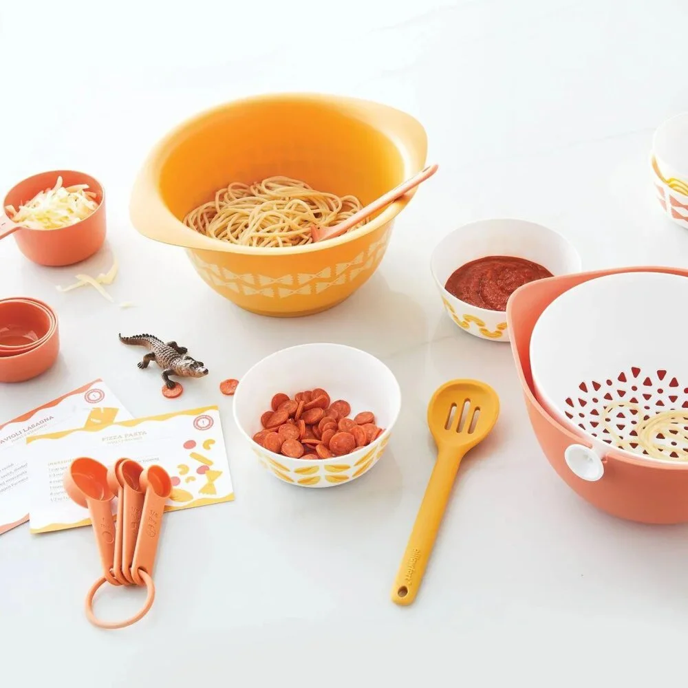 23pc Kids’ Pasta Dinnerware Set – Pillowfort Target - Learn To Cook‎